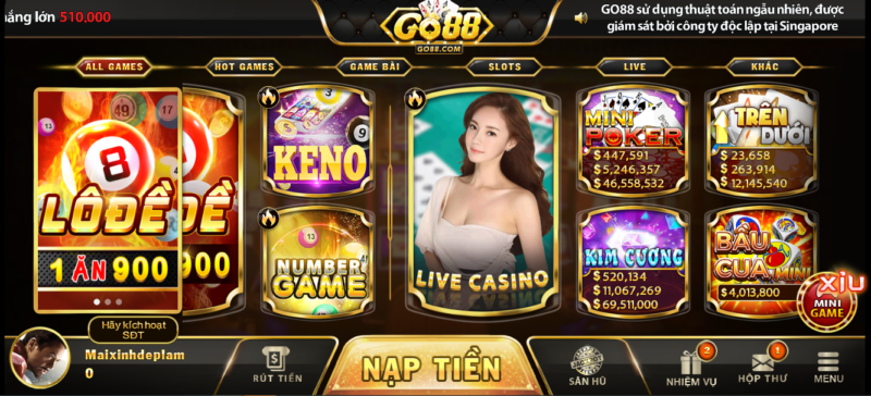 live-casino-tai-go88